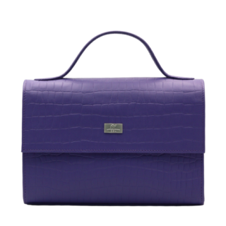Farah Lady Hand Bag Purple EBL219